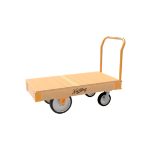 WOOD DECK PLATFORM TRUCK WITH WOODEN FRAME