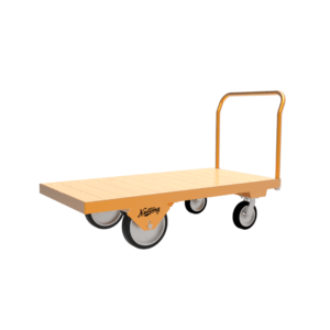 WOOD DECK PLATFORM TRUCK WITH STEEL FRAME
